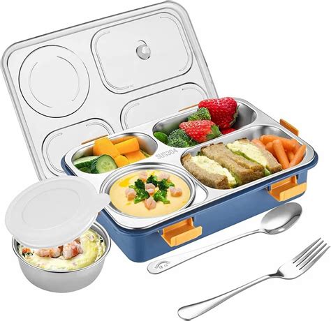 best stainless steel lunch boxe|best leak proof lunch containers.